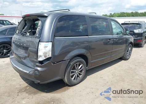 2017 Dodge Grand Caravan Sxt из США, поврежденный, VIN 2C4RDGCG3HR852602